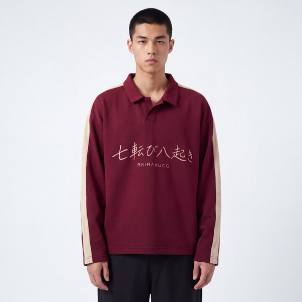 Ken - Long-sleeve polo shirt