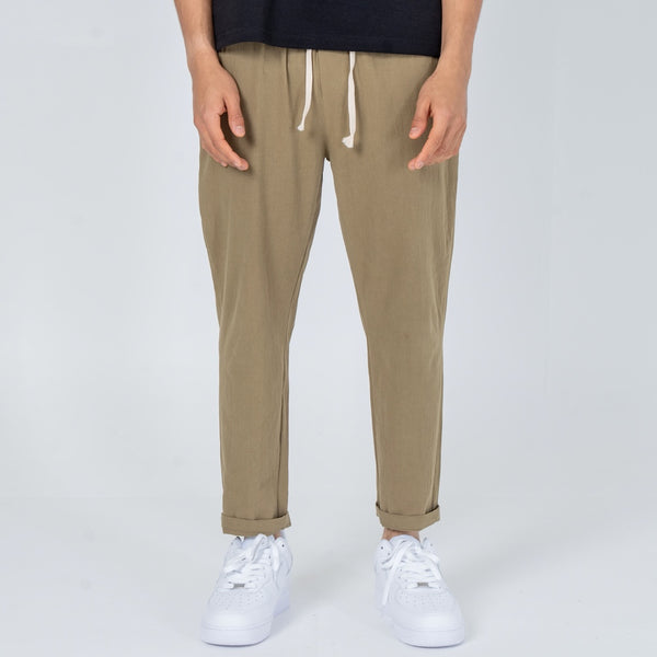 Kibo - Comfortabele lichtgewicht katoenen broek