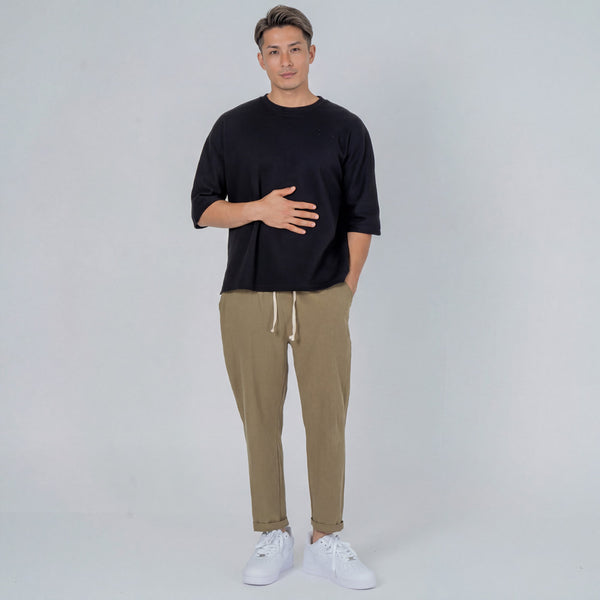 Kibo - Comfortabele lichtgewicht katoenen broek