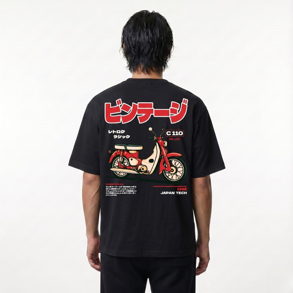Super Cub - Japanese oversize T-shirt