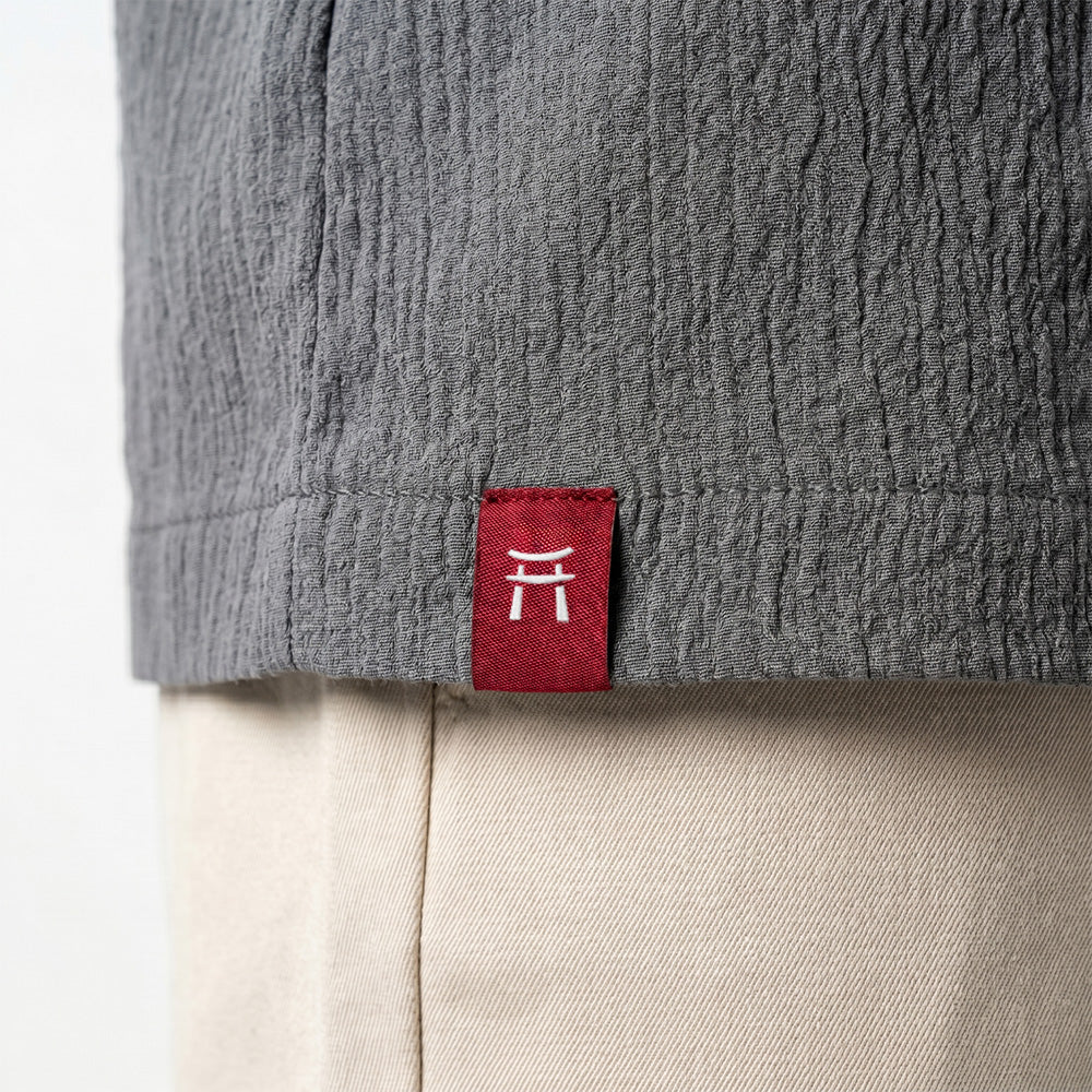 Taiyo - Camicia a maniche corte slim fit