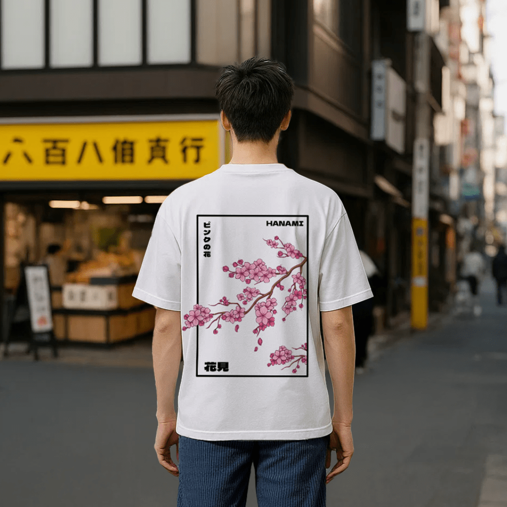 Hanami - Japanisches Oversize-T-Shirt