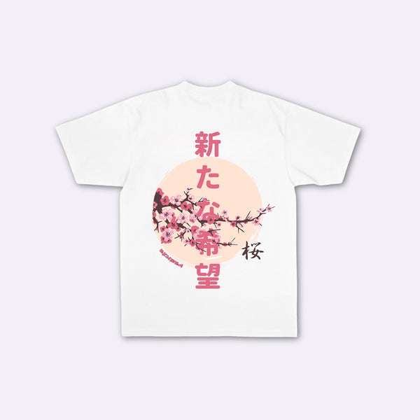 Sakura - T-shirt japonais oversize
