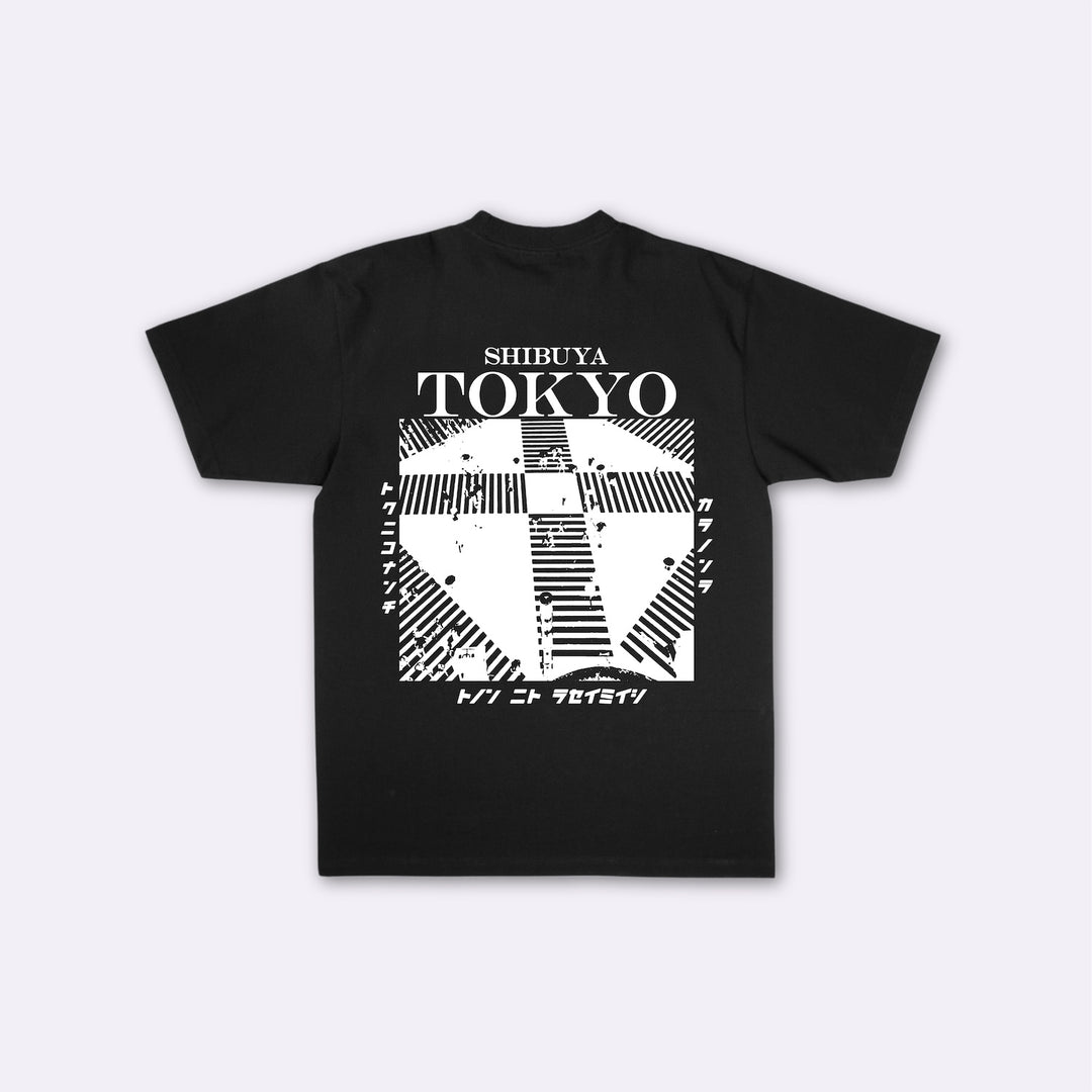 Shibuya - T-shirt giapponese oversize