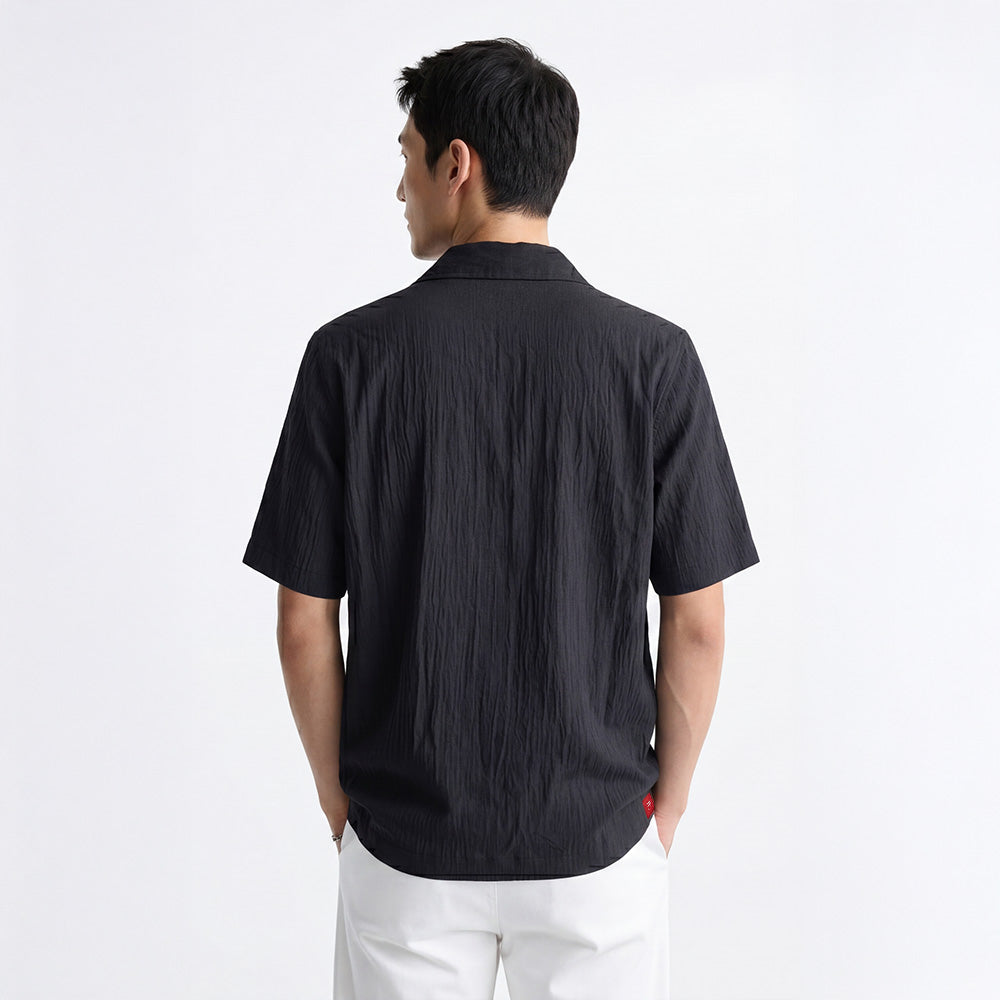 Taiyo - Camicia a maniche corte slim fit