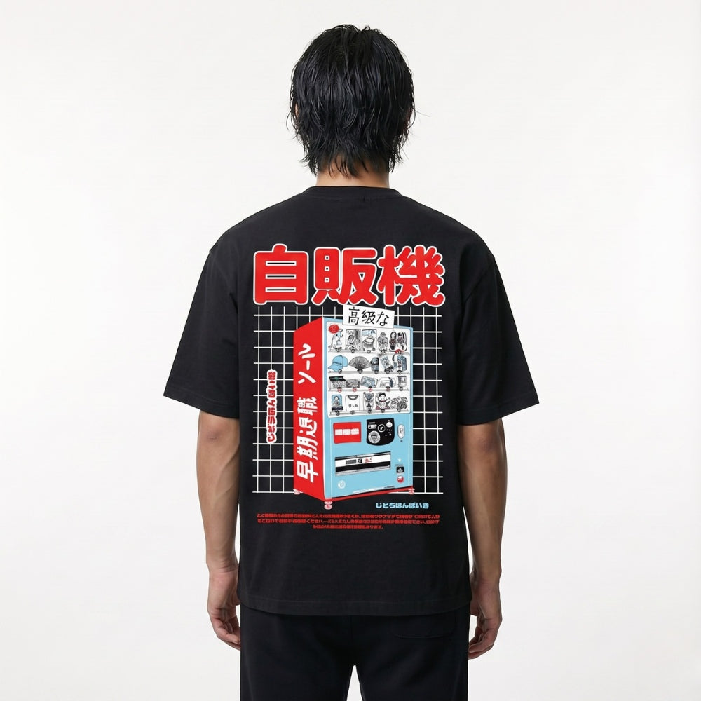 Jidō hanbaiki - T-shirt giapponese oversize