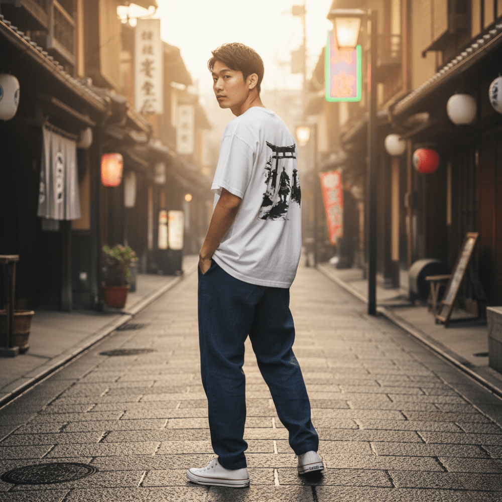 Torii - T-shirt giapponese oversize