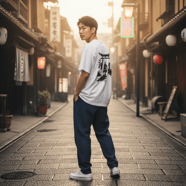 Torii - T-shirt giapponese oversize