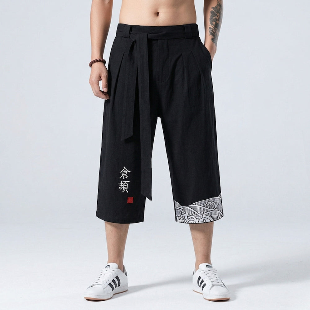 Taro - Japanese comfort cropped pants – KIRAKUCO