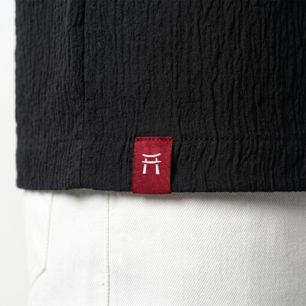 Taiyo - Camicia a maniche corte slim fit