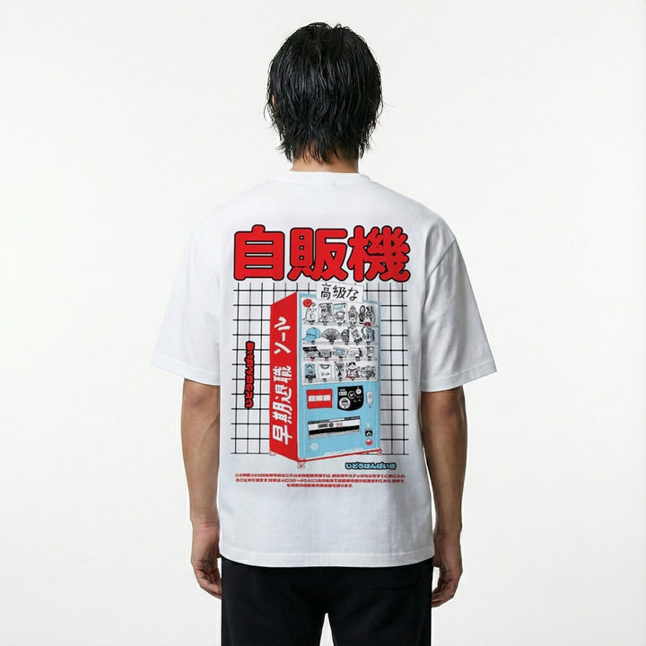 Jidō hanbaiki - T-shirt giapponese oversize