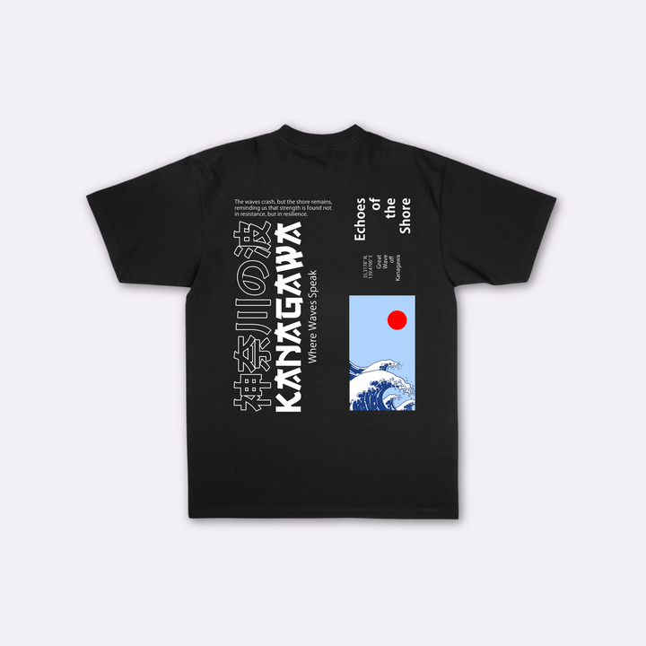 Kanagawa - Japanisches Oversize-T-Shirt
