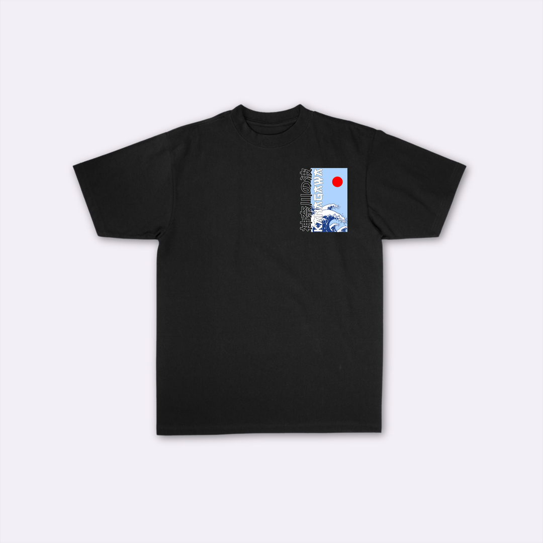 Kanagawa - Japanisches Oversize-T-Shirt