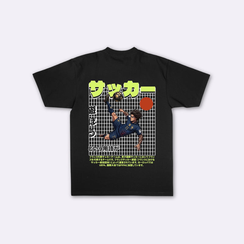 France World Cup 26 - Japanisches Oversize-T-Shirt