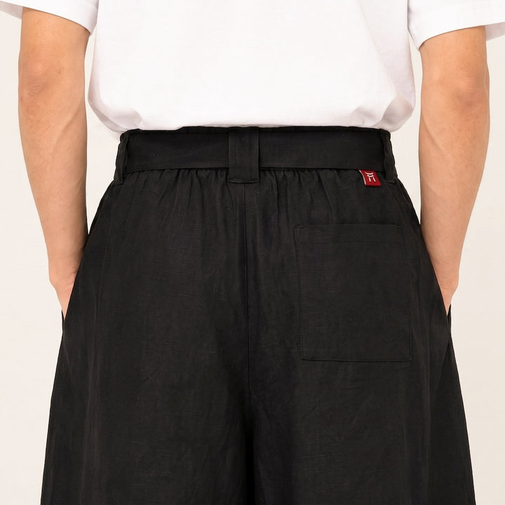 Kaze - Japanische Plissee-Shorts