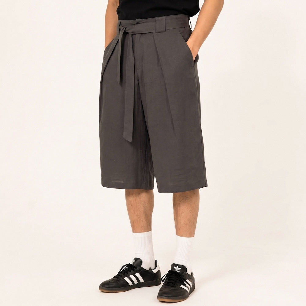 Kaze - Japanische Plissee-Shorts