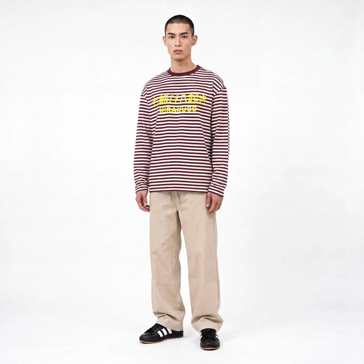 Shima - T-shirt rayé regular fit