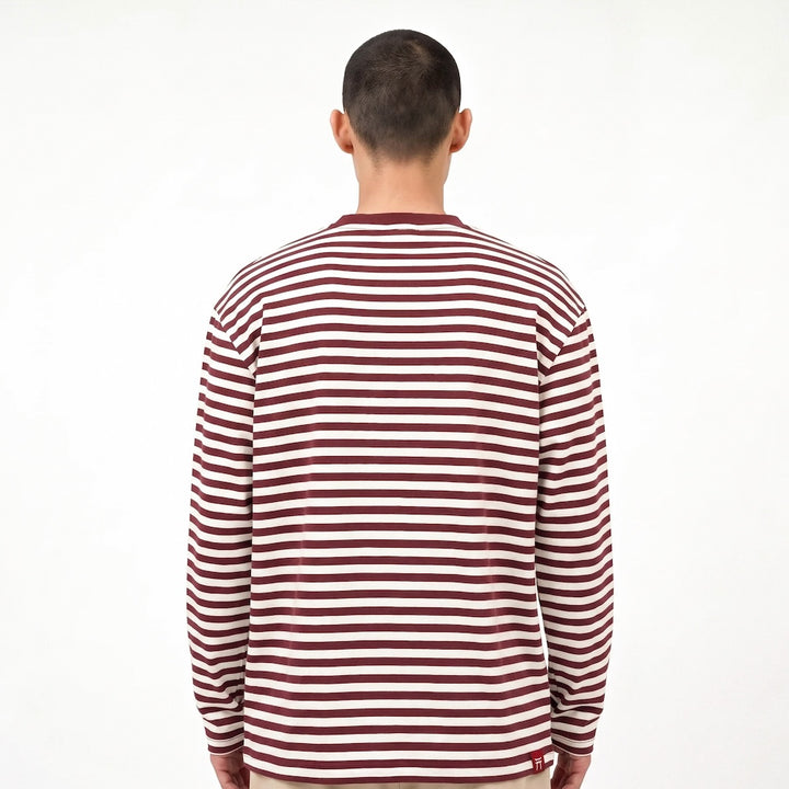 Shima - T-shirt rayé regular fit