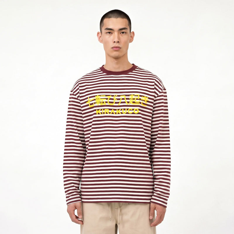 Shima - T-shirt rayé regular fit