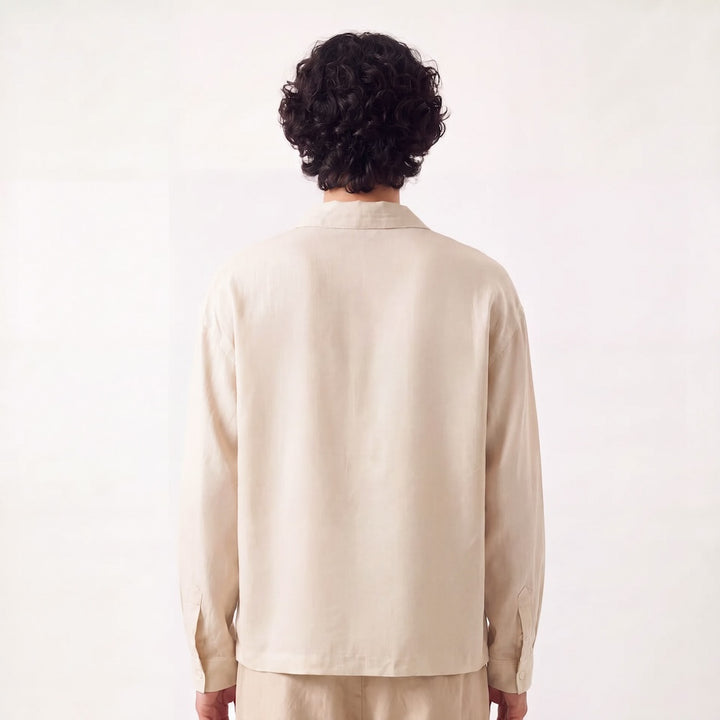 Suna - Japans Oversize Cropped Hemd