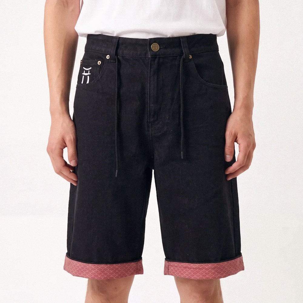 Aoi - Bermuda japonais en denim