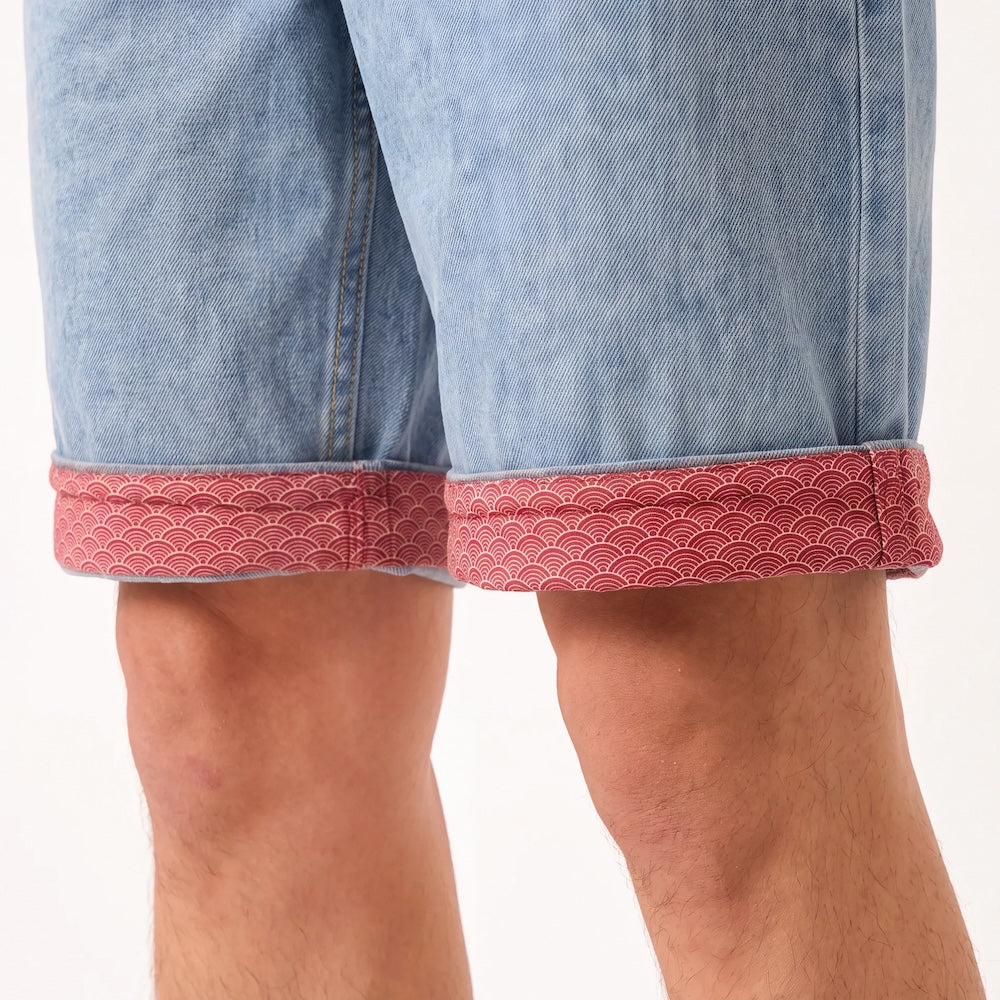 Aoi - Bermuda japonais en denim