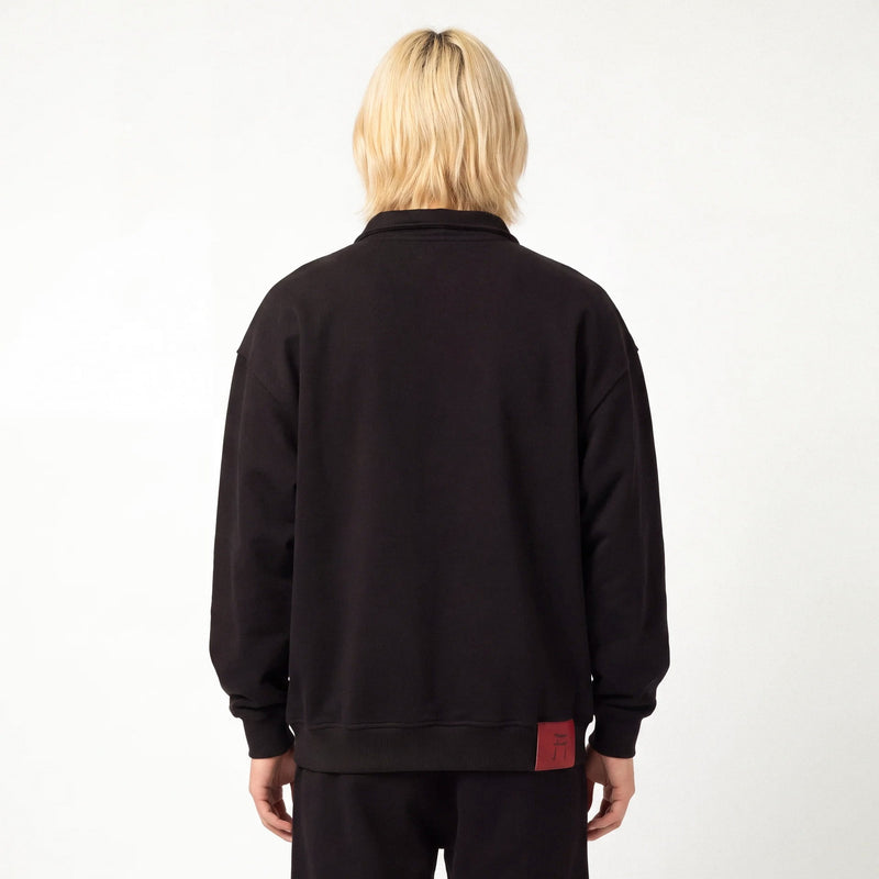 Shin - Sweat demi-zip coupe décontractée