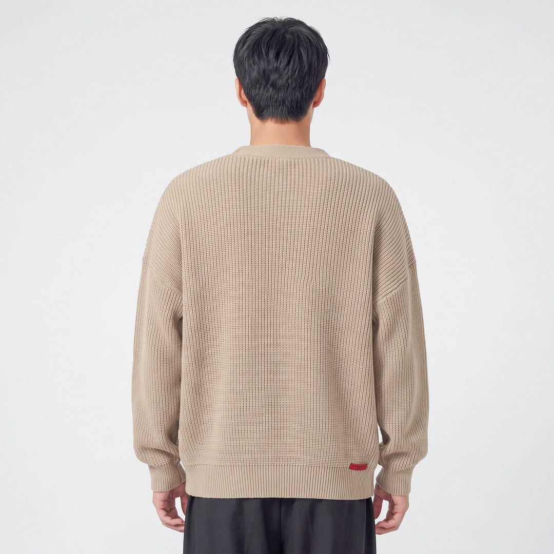 Sen - Oversize buttoned Knit Cardigan