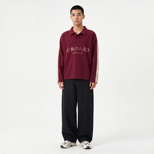 Ken - Long-sleeve polo shirt