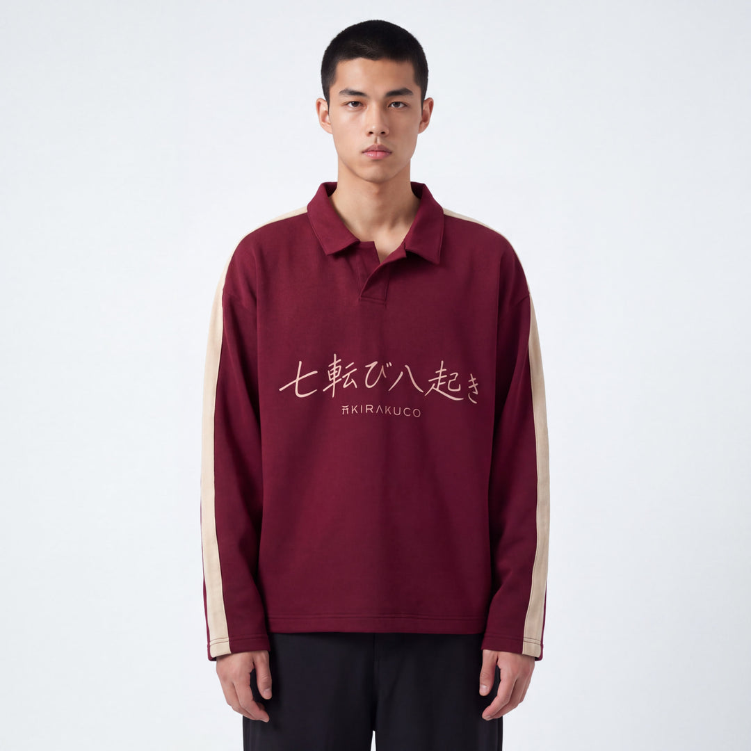 Ken - Poloshirt mit langen Ärmeln