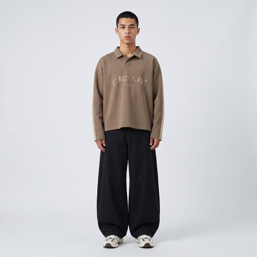 Ken - Poloshirt mit langen Ärmeln