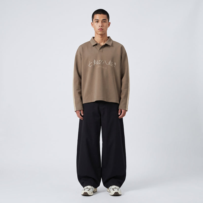 Ken - Poloshirt mit langen Ärmeln