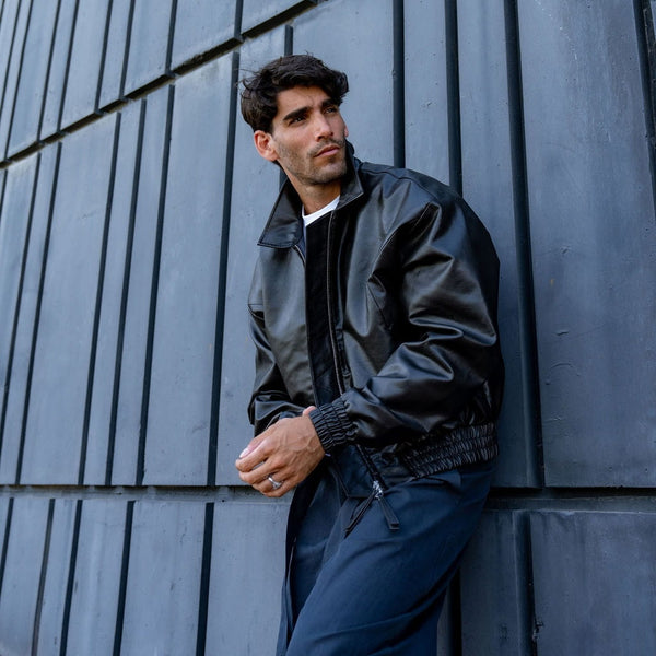 Kuro - Faux Leather Jacket