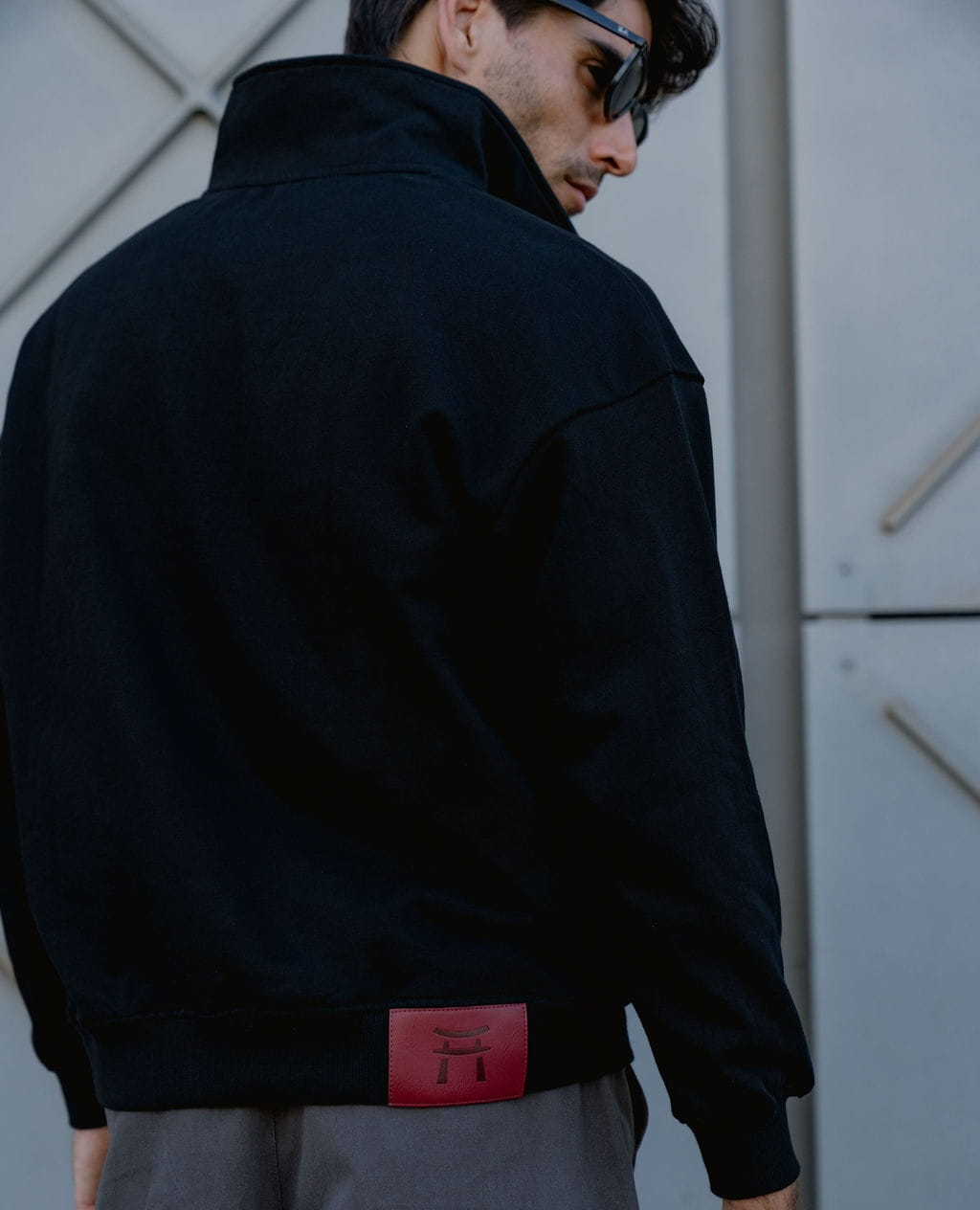 Shin - Sweat demi-zip coupe décontractée