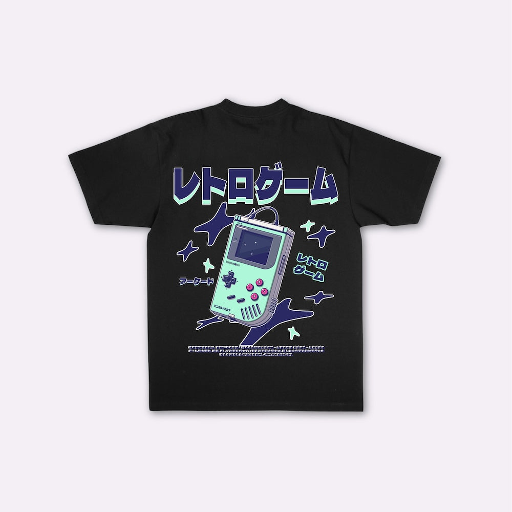Retoro Gēmu - Oversized Japans T-shirt