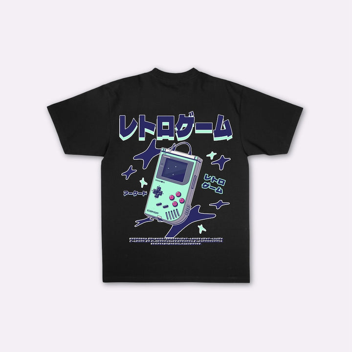 Retoro Gēmu - Oversized Japans T-shirt