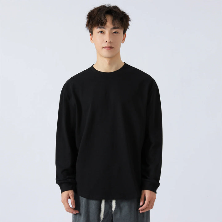 Pack de 3 x Takayama - T-shirt oversize à manches longues (280GSM)