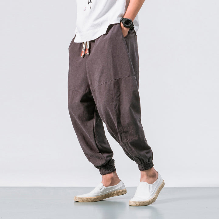 Shao - Comfortabele katoenen harembroek