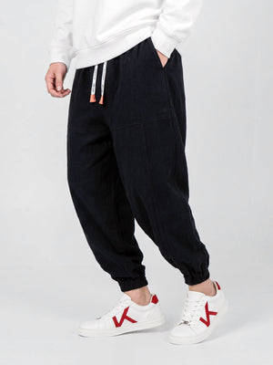Shao - Comfort harem pants in cotton
