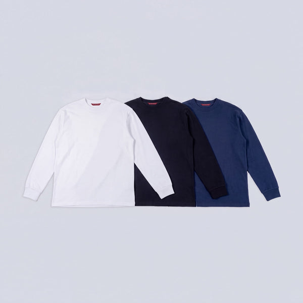 Multi-Pack Takayama Übergroßes T-Shirt mit langen Ärmeln (260GSM)