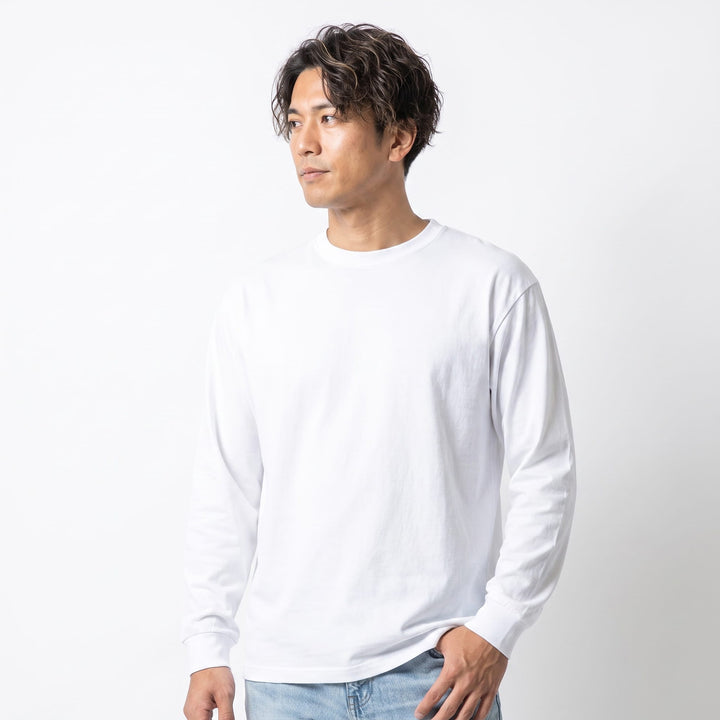 Takayama - Übergroßes T-Shirt mit langen Ärmeln (260GSM)
