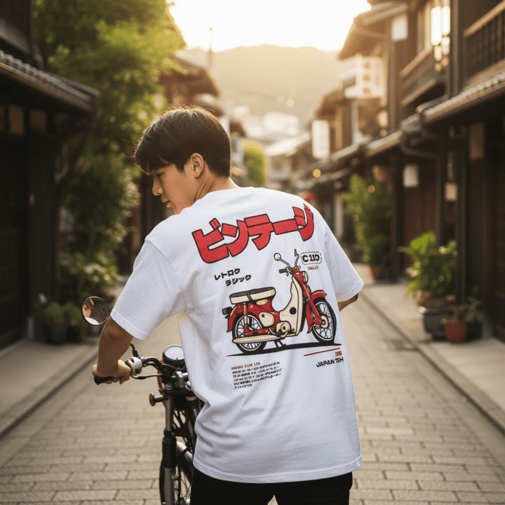 Super Cub - Japanese oversize T-shirt