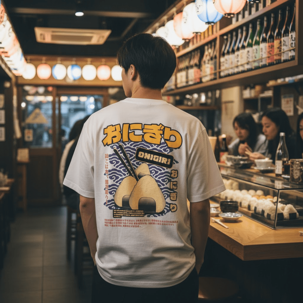 Onigiri - Oversized Japanese T-shirt