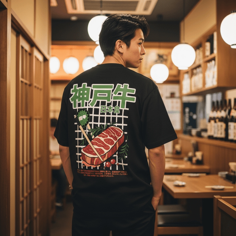 Kōbe - Japanese oversize T-shirt