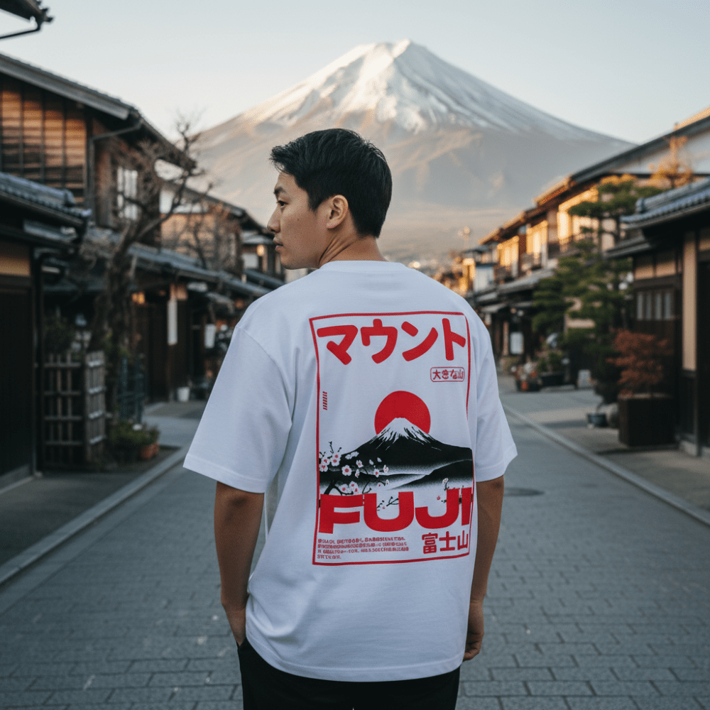 Fuji - Japanese oversize T-shirt