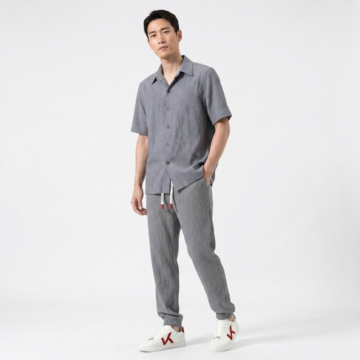 Taiyo - Slim Fit Kurzarmhemd