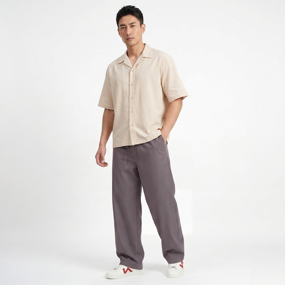 Hane - Relaxed Balloon Leinenhose