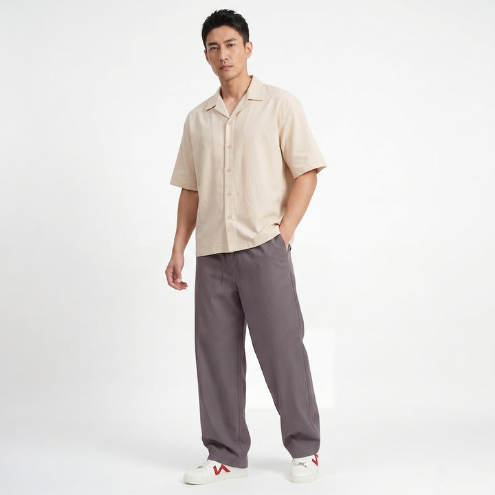 Hane - Relaxed Balloon Leinenhose