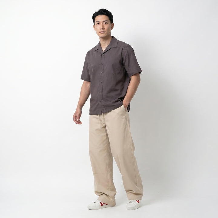 Hane - Relaxed Balloon Leinenhose