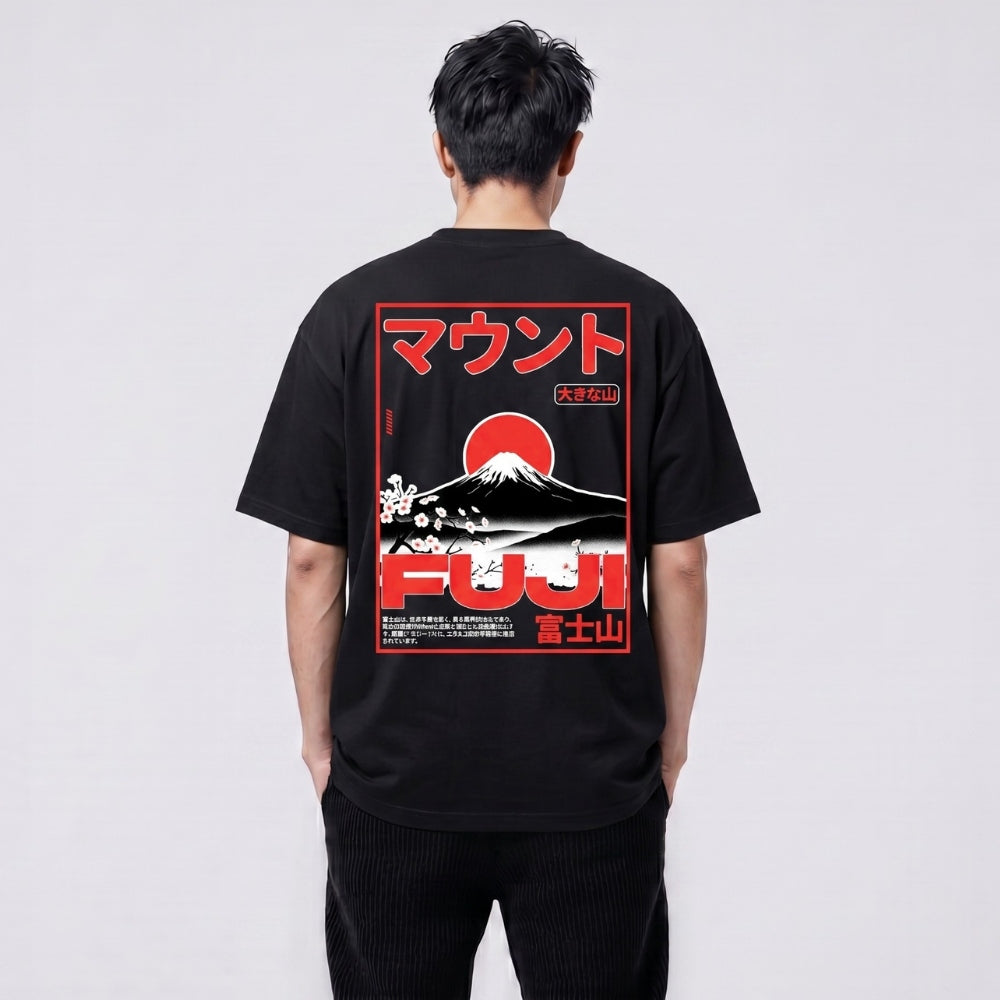 Fuji - Japanisches Oversize-T-Shirt